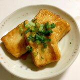 豆腐ステーキ 甘辛ダレ